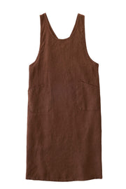 Linen Over Dress Apron | Cafe