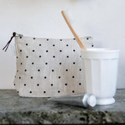 Fog Linen Chris Pouch - Natural Dot