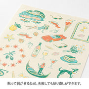 Midori Stickers by Country Motif Asst