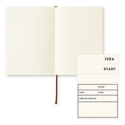 MD Diary Notebook A7 -  Blank