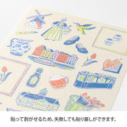 Midori Stickers by Country Motif Asst