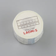 LAOMiS Weekly Routine Habit Tracker Writable Washi Stickers