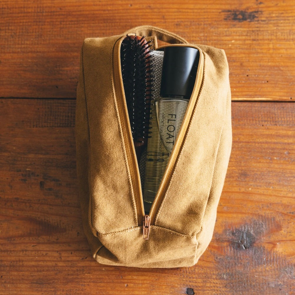 Mii Thaaii Cotton Teeya Pouch | Amber | Large