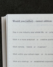 Career Journal: A Prompted Book For Students or Job Pivots