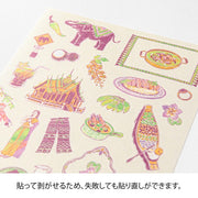 Midori Stickers by Country Motif Asst