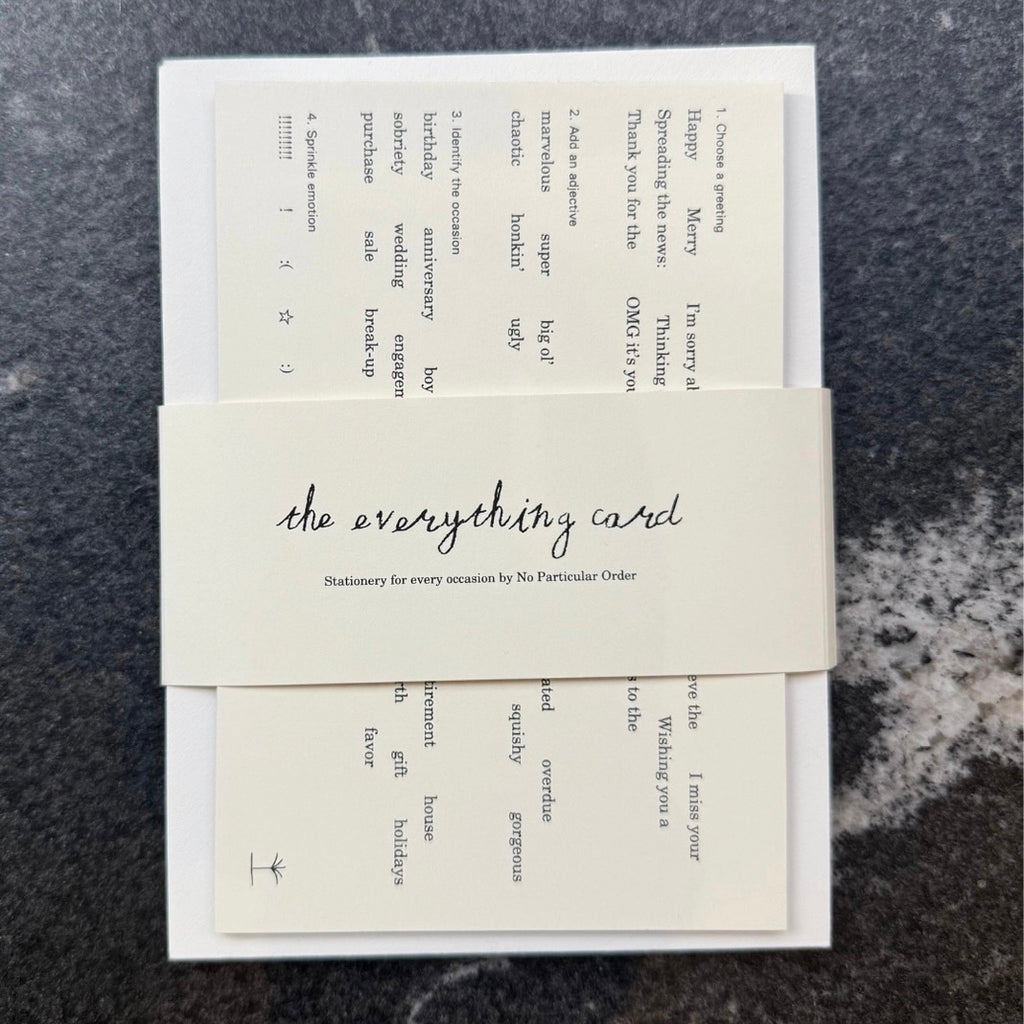 The Everything Card: Stationery For Every Occasion
