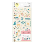 Midori Stickers by Country Motif Asst