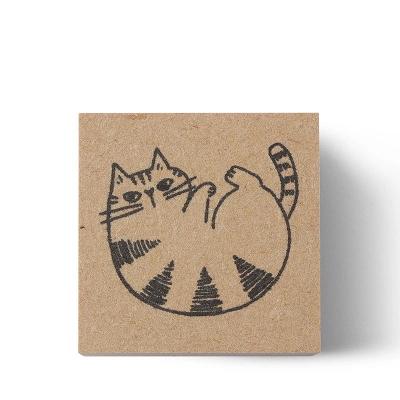 Stamp | Cat Curled Up