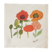 Linen Handkerchief - Isabelle Boinot Poppy