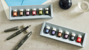 HOBONICHI 2027 | Kakimori x TSKUI no IRO: Mini Ink Bottle Set | (Jan-Jun)  AND (Jul-Dec)
