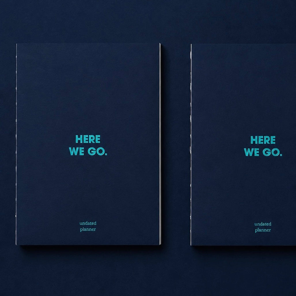 (Timeless) Here We Go Notebook | Navy