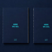 (Timeless) Here We Go Notebook | Navy
