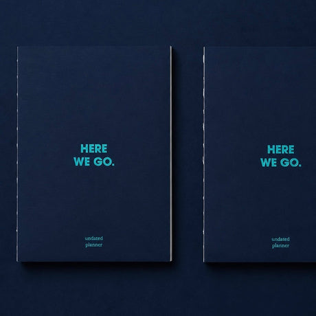 (Timeless) Here We Go Notebook | Navy