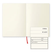 MD Diary Notebook A6 - Blank