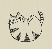 Stamp | Cat Curled Up