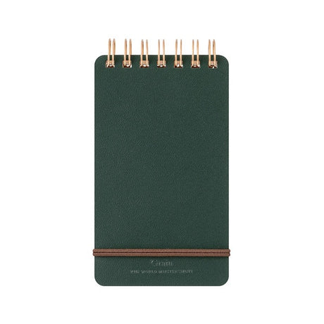 Midori Ring Notebook Grain Memo - Green