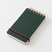 Midori Ring Notebook Grain Memo - Green