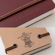 Midori Ring Notebook Grain Memo - Red