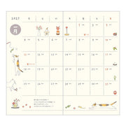 2027 Pocket Diary B6 Cat Pattern