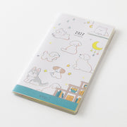 2027 Pocket Diary B6 Dog Pattern