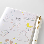 2027 Pocket Diary B6 Dog Pattern