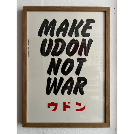 Make Udon Not War Poster