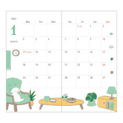 2027 Pocket Diary B6 Dog Pattern