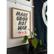 Make Udon Not War Poster