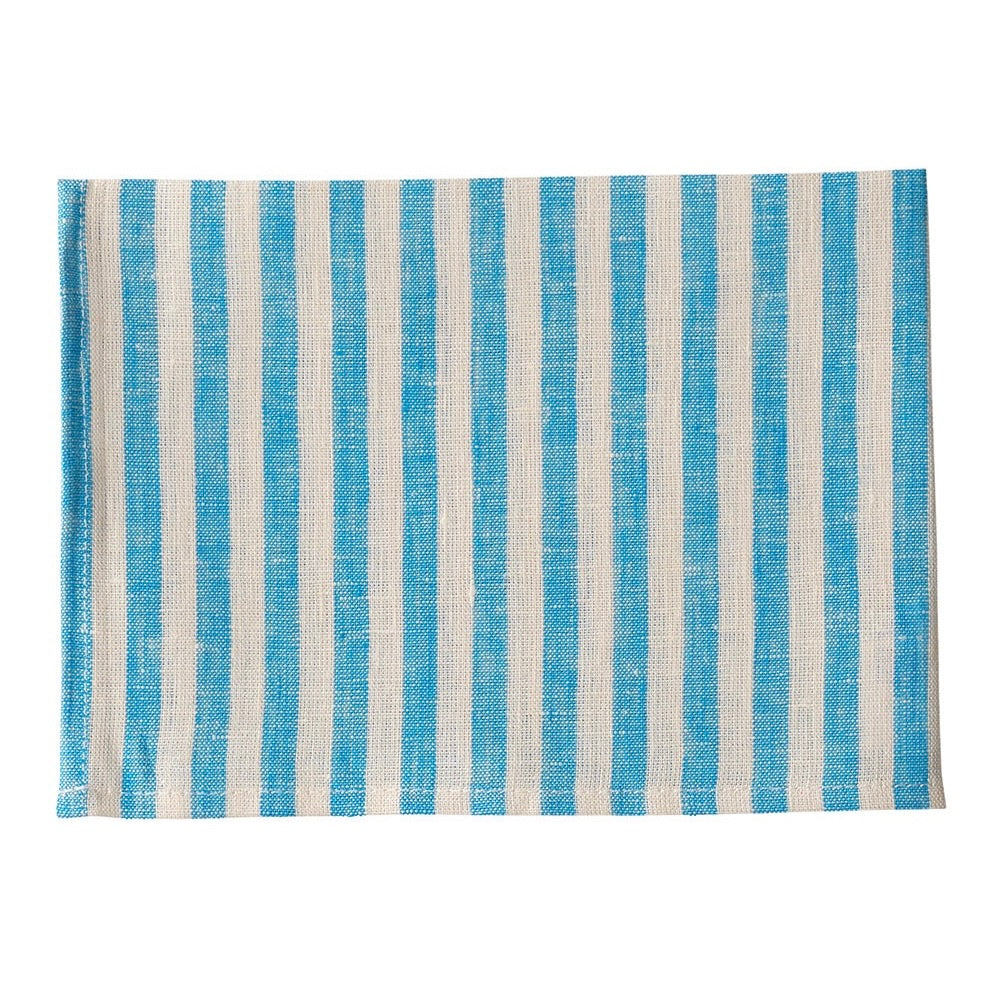 Bright Blue Stripe (Francis) | Linen Kitchen Cloth