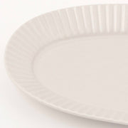 Kachosen Oval Platter With Folding-Fan Pattern Large