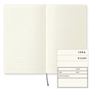 MD Diary Notebook B6 Slim - Grid