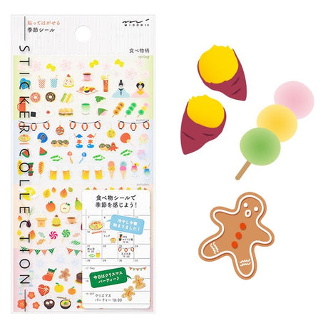 Notebook Sticker | Seasonal Food