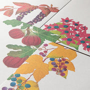 Autumn Fruits Washi Letter Pad
