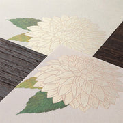 Silk Dahlia Washi Letter Pad