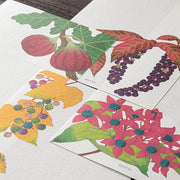 Autumn Fruits Washi Message Pad
