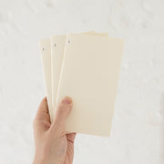 MD Diary Notebook Light B6 Slim - Blank 3-Pack