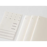 MD Diary Light Notebook B6 Slim -  Lined 3-Pack