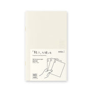 MD Diary Notebook Light B6 Slim - Blank 3-Pack