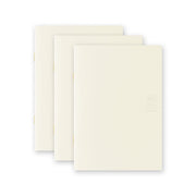 MD Diary Notebook Light A6 - Grid 3-Pack