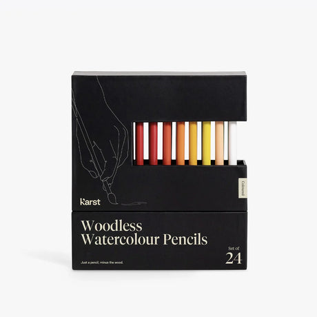 Karst - Woodless Watercolor Pencils - Set of 24