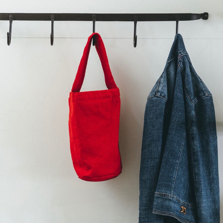Mii Thaaii Cotton Adra Bag | Poppy Red
