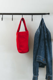 Mii Thaaii Cotton Adra Bag | Poppy Red