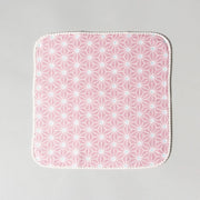Haikara Handkerchief - Asanoha, Pink