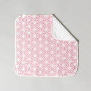 Haikara Handkerchief - Asanoha, Pink