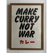 Make Curry Not War Poster