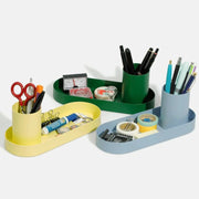 Steel Desk Organizer - Yellow