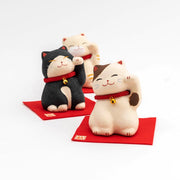 Lucky Cat Figurine - Calico