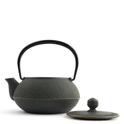 Green/Bronze Cast Iron Teapot | 22 oz