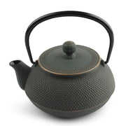Green/Bronze Cast Iron Teapot | 22 oz