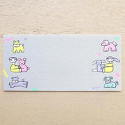 Tadashi Nishiwaki Relaxing with Dogs Notepad